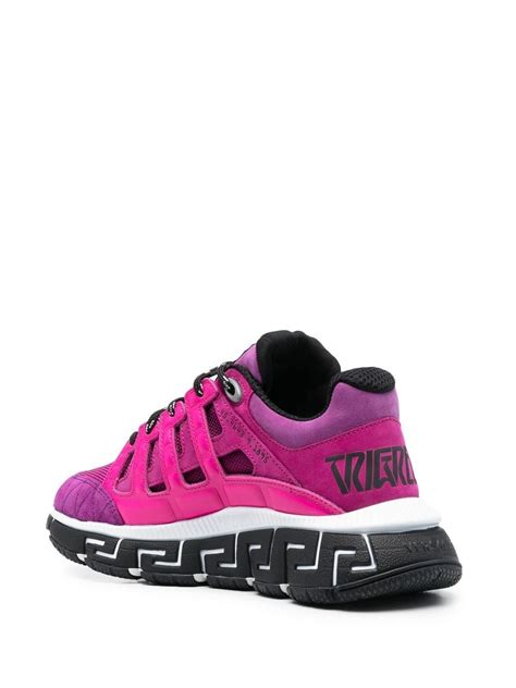 versace trigreca sneakers pink